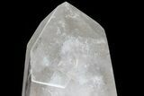 Polished, Rutilated Quartz Crystal Point - Madagascar #80770-1